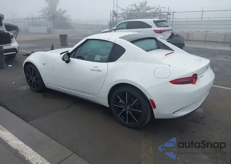 2024 Mazda Mx-5 Miata Rf Grand Touring из США, поврежденный, VIN JM1NDAM75R0605684